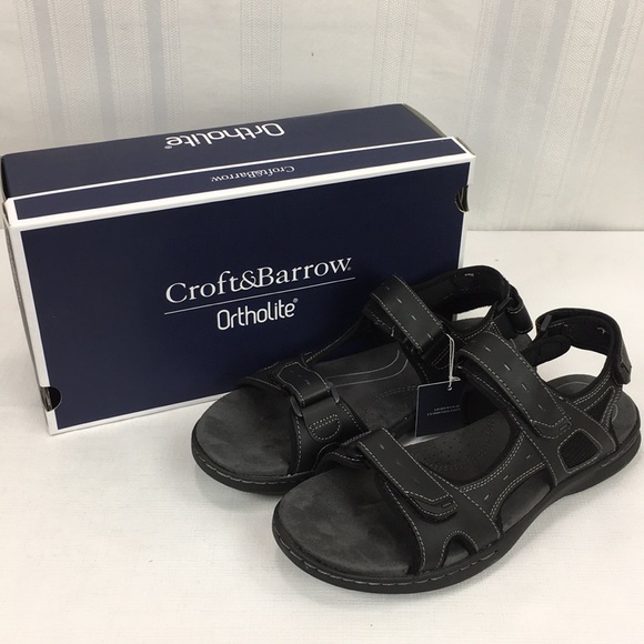 croft and barrow men's ortholite sandals